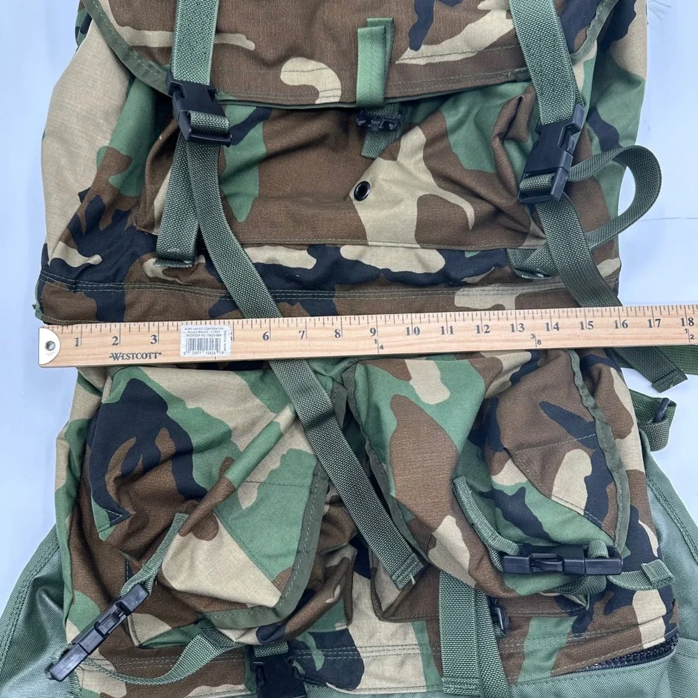 US Military Woodland Camo Rucksack Lion Technologies Tactical Large Backpack